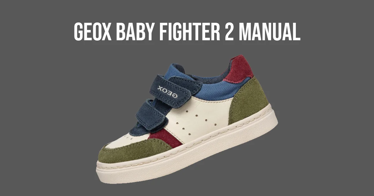 geox baby fighter 2 manual