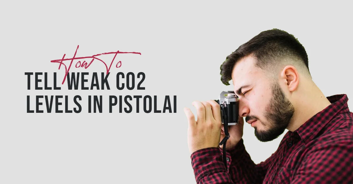 how to tell weak co2 levels in pistolai